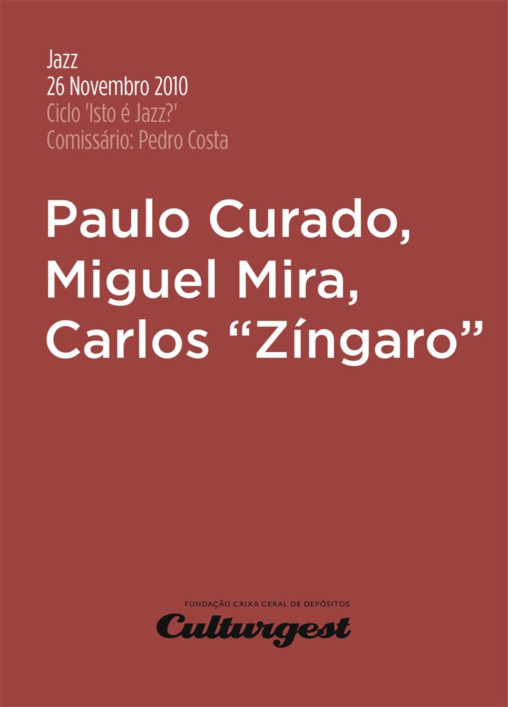 Curado Mira Zingaro concert program