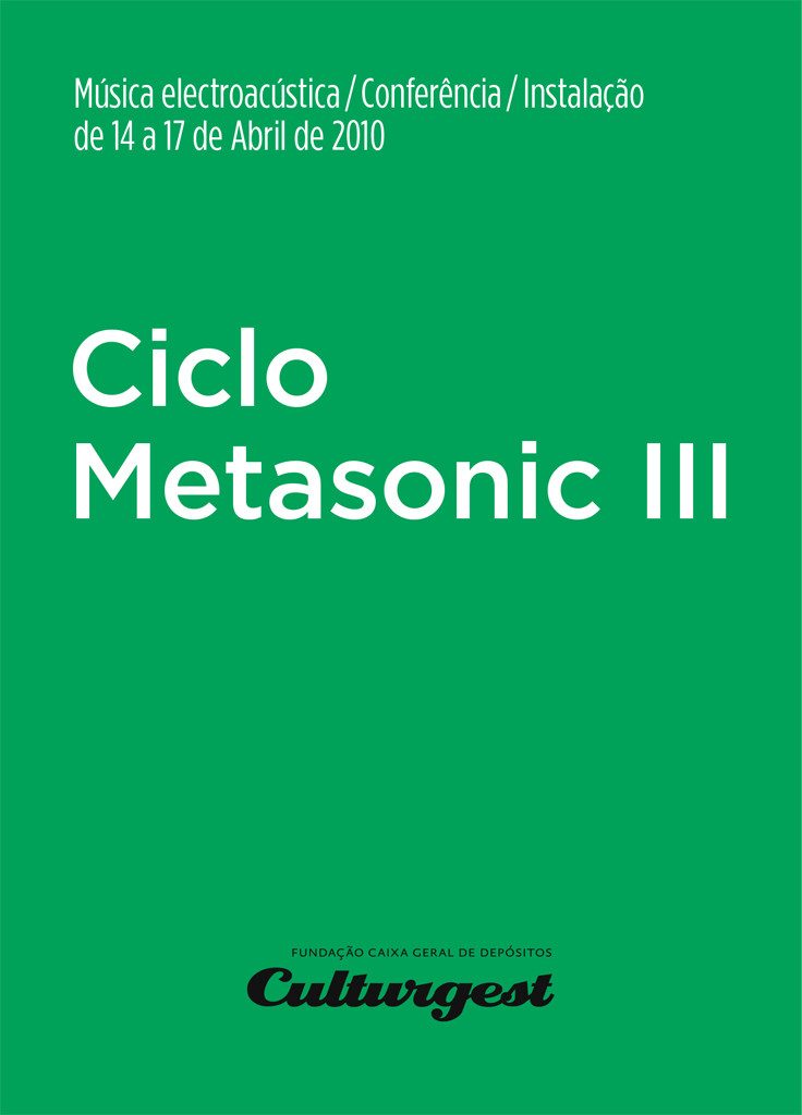 Ciclo Metasonic III program